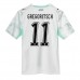 Østerrike Michael Gregoritsch #11 Bortedrakt VM 2026 Korte ermer